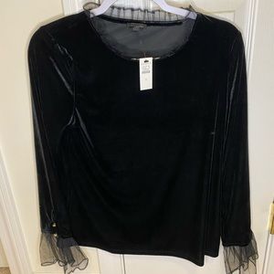 Black TALBOTS blouse